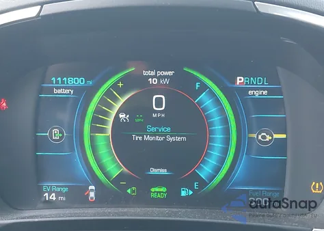 2017 Chevrolet Volt Premier из США, поврежденный, VIN 1G1RD6S57HU176256